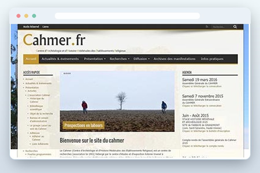 Cahmer — proyecto web Concepty