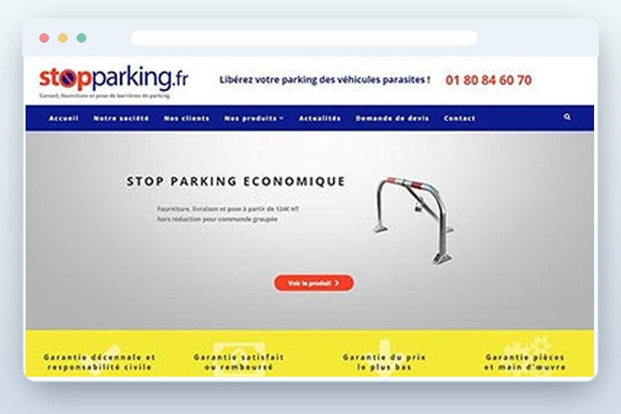 Stop Parking — proyecto web Concepty