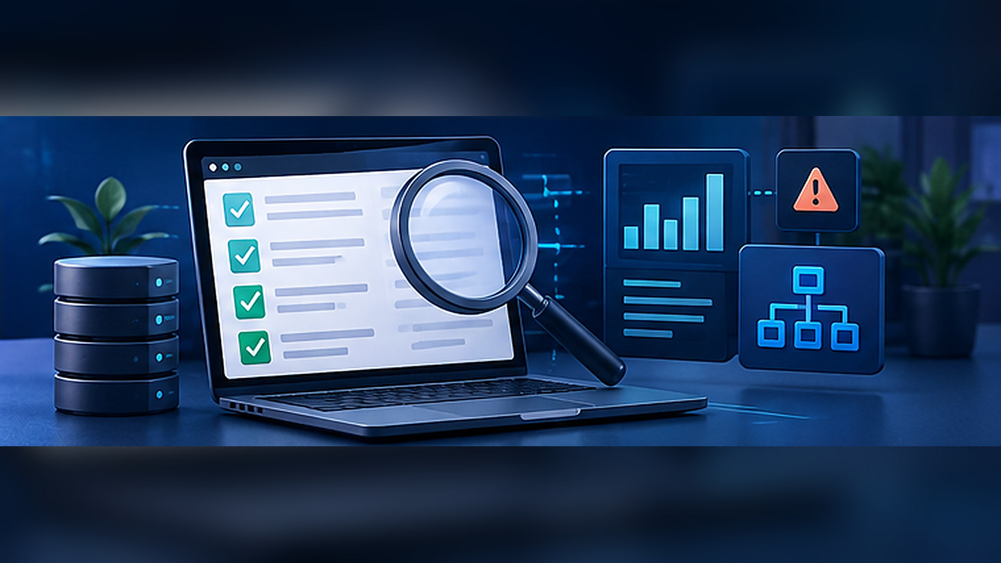 Editorial illustration: E-commerce technical audit: what to check before sales suffer